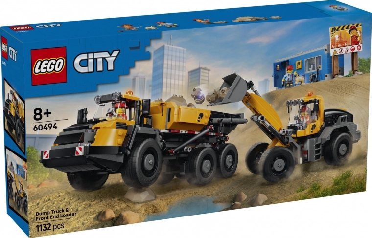 LEGO City kallur ja rataslaadur