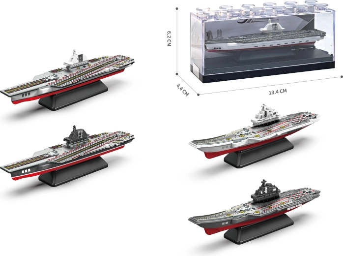 Metal aircraft carrier model 1:64 – multiple variants