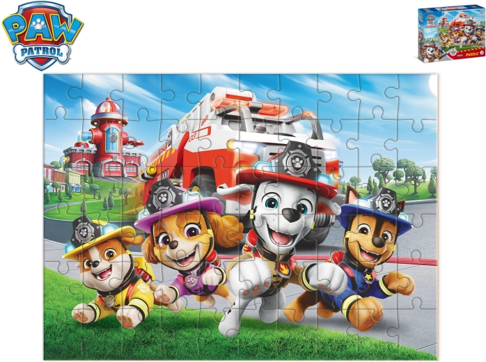 Laste pusle Paw Patrol – päästejaam Adventure Bays (60 tükki)
