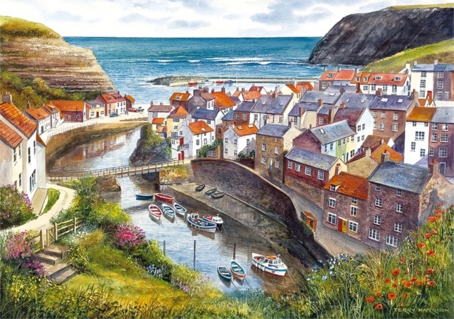 Puzzle GIBSONS Staithes, Suurbritannia – 1000 tükki