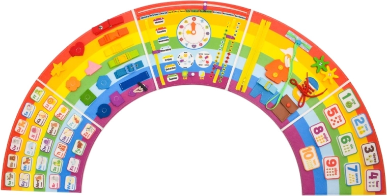 2Kids Toys Soft activity board Rainbow - 1 piece