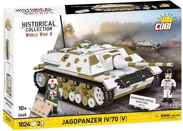 COBI historical collection WWII jagdpanzer IV/70 (V) (Sd.Kfz. 162/1) ehituskomplekt 1024 detailiga
