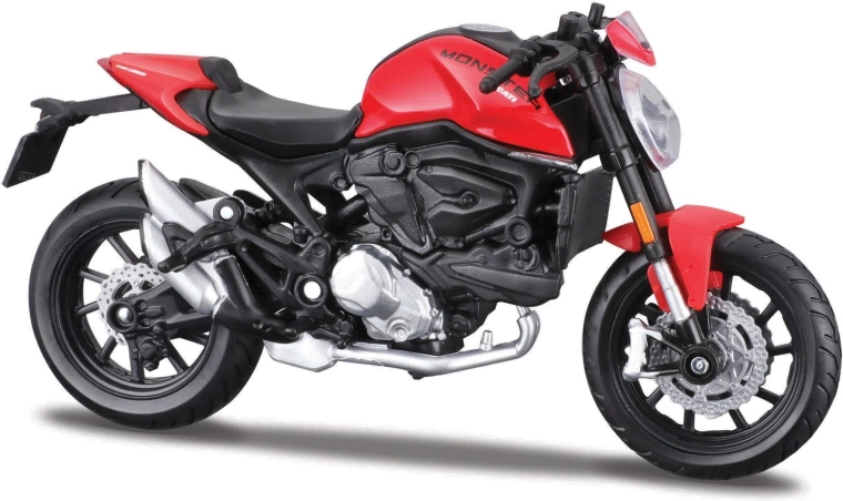 Maisto Ducati Monster Motorcycle Red 1:18