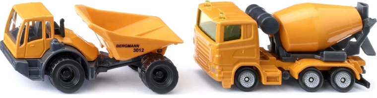 Siku Orange Construction Vehicle Set