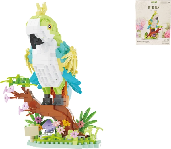 Parrot building set – 485 pieces