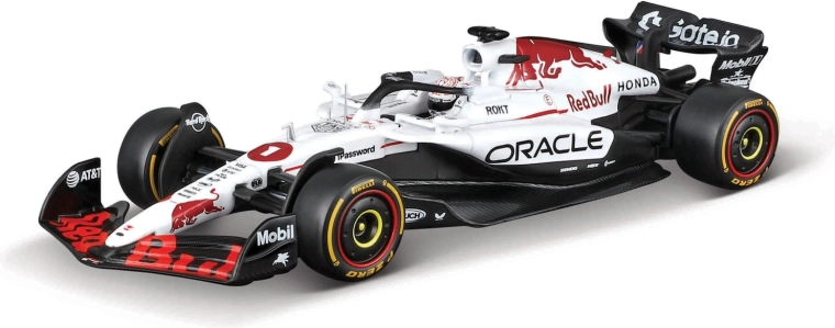Bburago mudel F1 Oracle Red Bull Racing RB21 2025 Max Verstappen 1:18 koos kiivriga