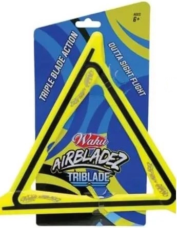 Wahu Phlatball TriBlade lendav ketas, kollane