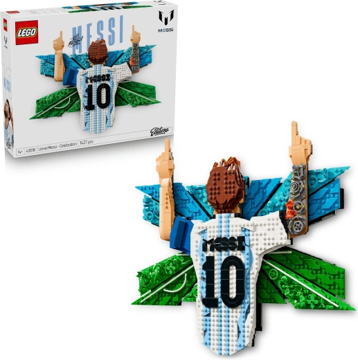 Lego väljaanded Lionel Messi – tähistav žest