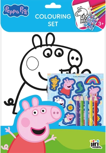 Värvimisraamatute komplekt Põrsas Peppa