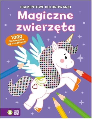 Diamond Coloring Book: Magical Animals