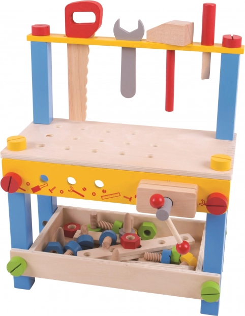 Bigjigs Toys puidust töölaud lastele