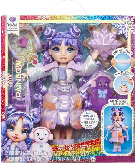 RAINBOW HIGH Winter Wonderland Violet Willow Doll