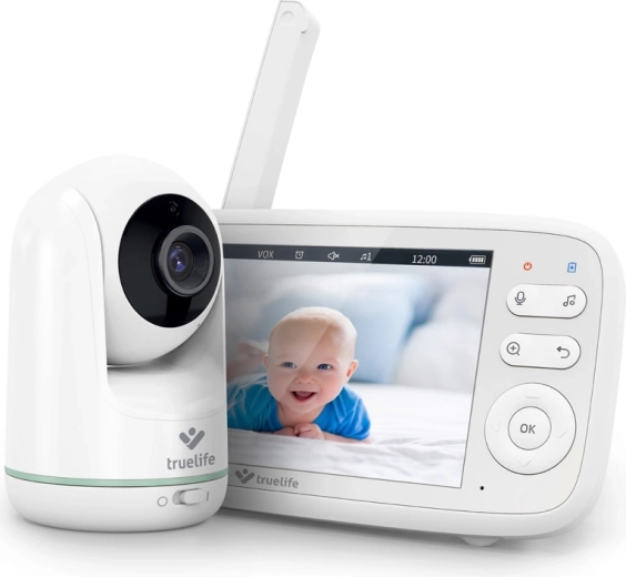 TrueLife video-beebimonitor 360° NannyCam R5 5" ekraani ja HD-kaameraga