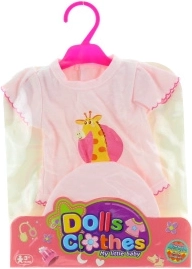 Clothes for doll 36–46 cm – bodysuit with cap