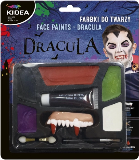 Näomaalide komplekt Dracula Derform