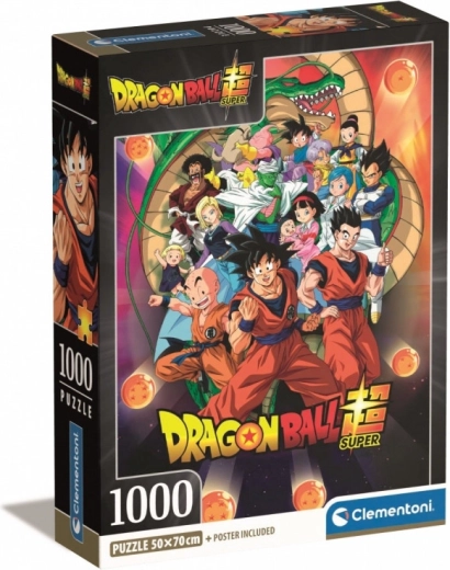 Clementoni puzzle 1000 pieces – Anime DRAGON BALL Compact