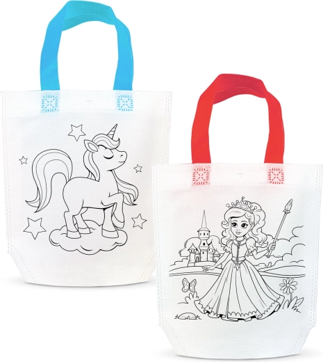 Coloring Gift Bag with 4 Markers - 1 Piece