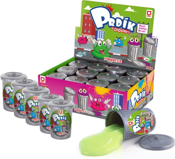 Pritsuv heli-lima prügikastis – slämm pritsuvate häältega