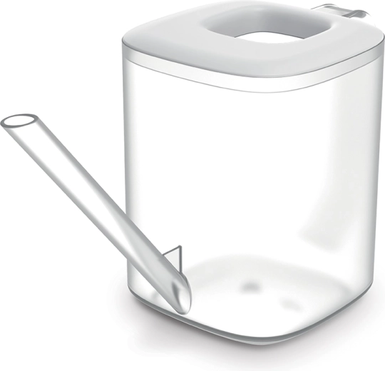 Tubi Watering Can 1 L Transparent/White