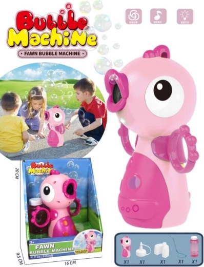 Bubble Machine Bird – Pink