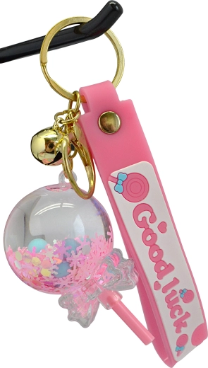 Spoon-Shaped Keychain for Children
