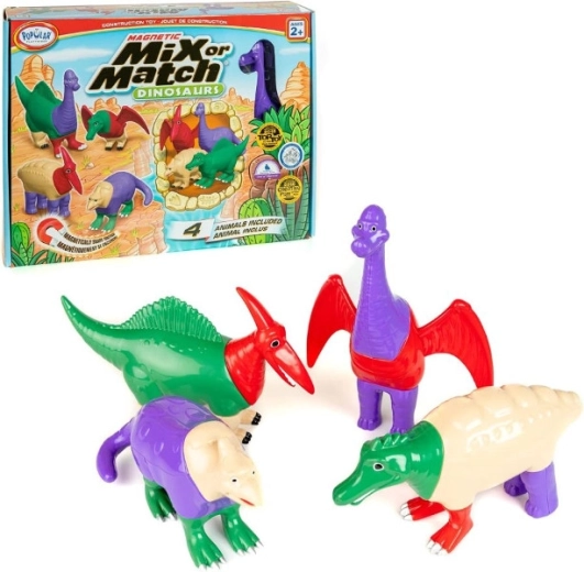 Magnetilised dinosaurused MalBlo – loov ehituskomplekt lastele