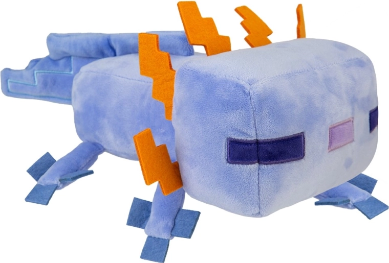 Minecrafti plüüsist aksolotl sinine 28 cm