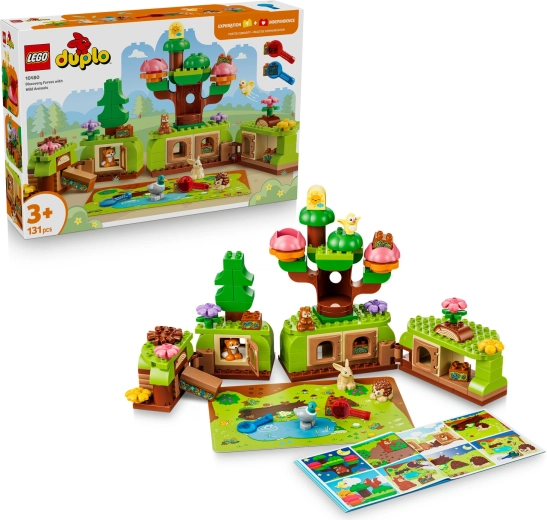 LEGO DUPLO Metsauurijad metsloomadega