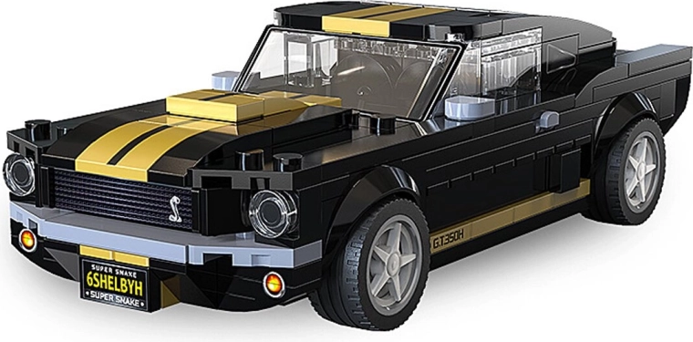CaDA Shelby GT 350 H ehituskomplekt mõõtkavas 1:24, must