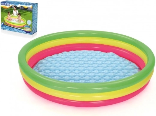 BESTWAY 152 cm Inflatable Kids' Pool – Rainbow