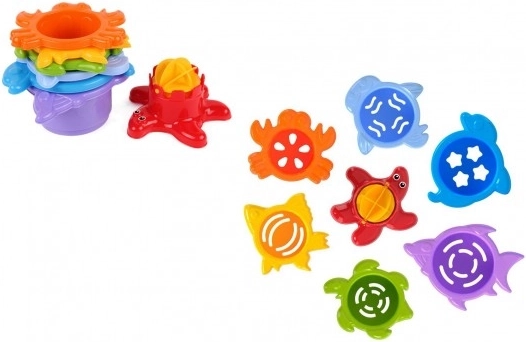 Virnastatavad tassid vee ja liiva jaoks – mereloomad, 7 osa