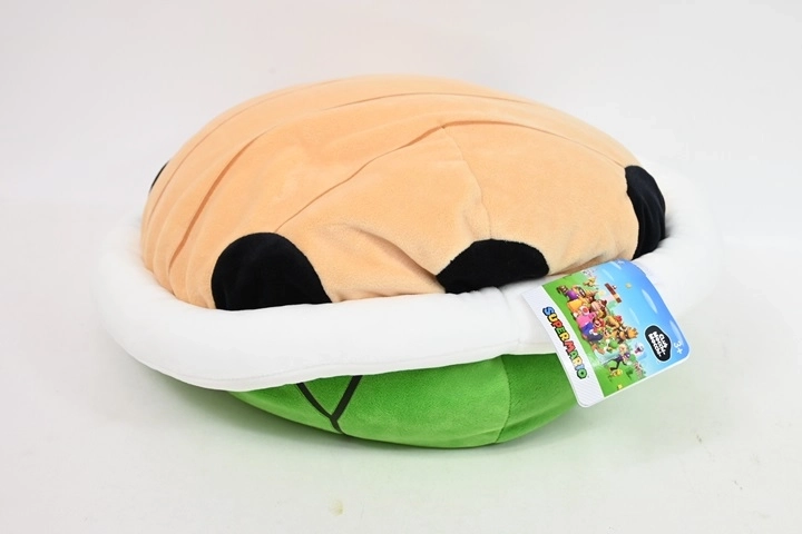 Tomy mocchi-mocchi plüüsist padi roheline kilp Super Mario
