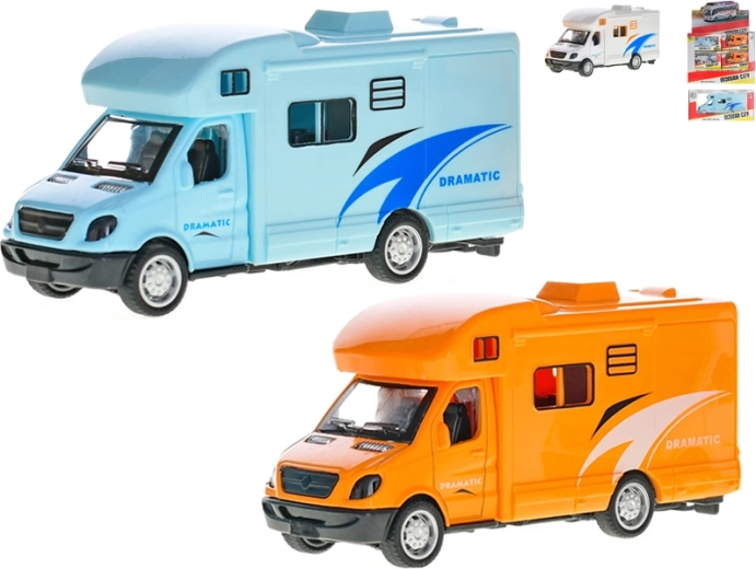 Metallist karavan 11 cm tagasitõmbemehhanismiga