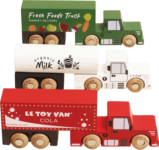Le Toy Van Wooden Truck Set