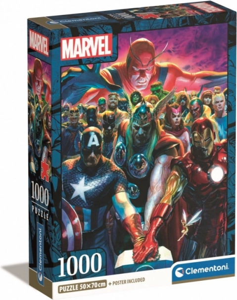 Puzzle 1000 Pieces Marvel Avengers