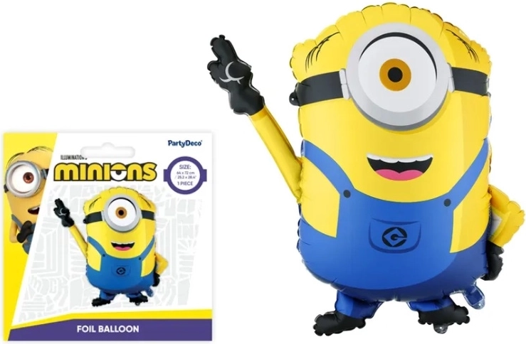 Fooliumõhupall Minion Mel 72 × 64 cm – 1 tk