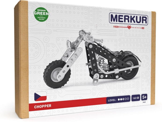 Merkur Construction Set Chopper – 163 pieces