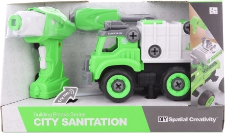 Screw-together RC Garbage Truck