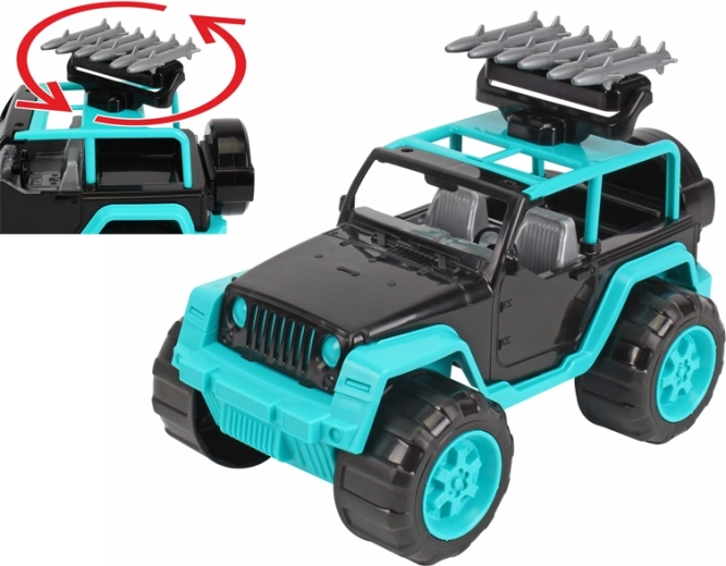 Off-road SUV 28 cm with rotating rockets