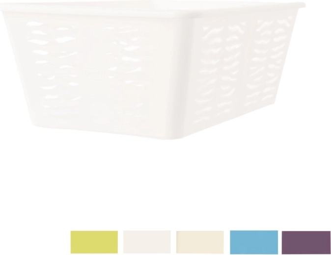 Zebra plastic storage basket 30 × 20 × 11.1 cm (assorted colors)