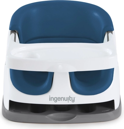 Ingenuity Baby Base 2-in-1 Booster Seat for Dining Chair, Night Sky