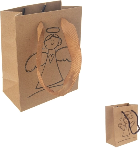 Gift paper bag angel mix 11.5 × 6.5 × 14.5 cm