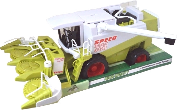 Harvester with friction drive