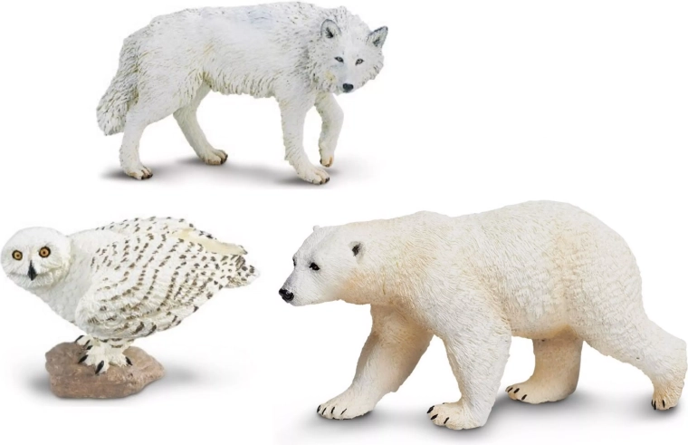 Safari Ltd. Põhja loomad (3 figuuri komplekt)
