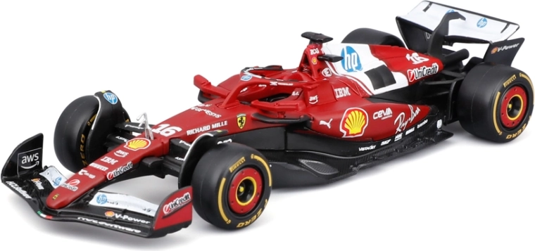 Bburago Ferrari SF-25 (2025) Charles Leclerc #16 – F1 mudel 1:43