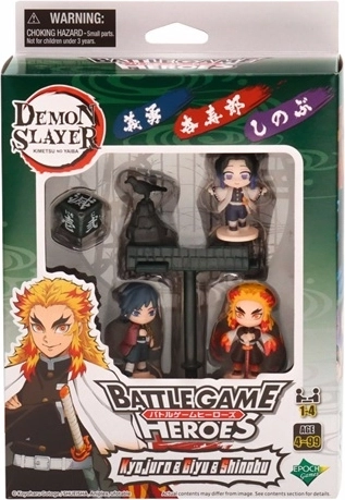 Sylvanian Families Demon Slayer Kyojuro, Giyu ja Shinobu kogutav figuurikomplekt