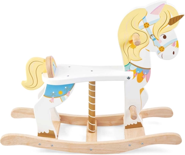 Le Toy Vani puidust kiikuv ükssarvik lastele