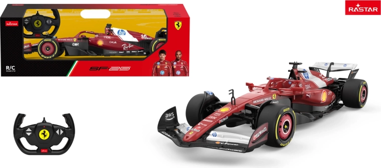 Rastar RC auto Ferrari SF-25 1:12 punane