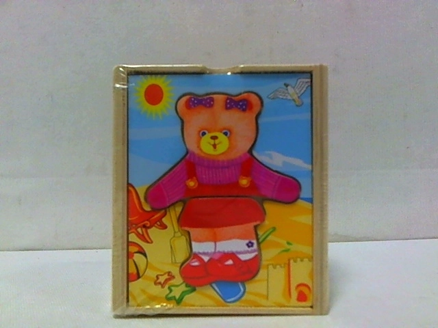 Dromader Wooden Puzzle Little Bear