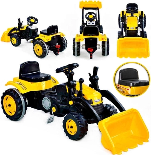 Woopie MaxTrac Classic pedaaltraktor esikoplaga